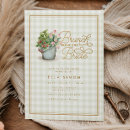 Search for green and gold bridal shower invitations Brunch