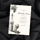 Search for wine bottle invitations Grapes