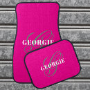 Search for hot pink car floor mats Auto