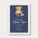 Search for rookie of the year invitations Navy blue