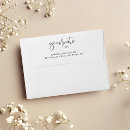 Search for graduation announcement envelopes High school senior