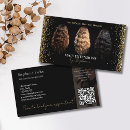 Search for hair extensions business cards Elegant