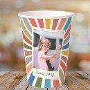Search for birthday paper cups Rainbow