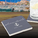 Search for boat coasters Welcome aboard