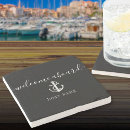 Search for boat coasters Welcome aboard