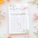 Search for printable baby shower games Baby in bloom