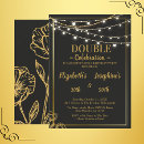 Search for two persons invitations Double celebration