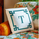 Search for teal and grey pillows For her
