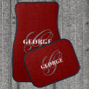 Search for colorful car floor mats Red