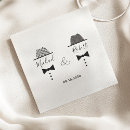 Search for gay wedding napkins Minimalist
