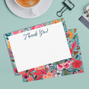 Search for small business thank you cards Floral