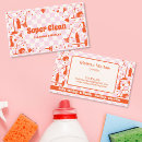 Search for funny cleaning business cards Maid