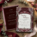 Search for stained glass invitations Rose