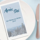 Search for skiing napkins Blue