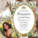 Search for yellow quinceanera invitations Elegant classy