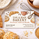 Search for artisan business cards Pastry chef