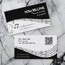 Search for qr code music business cards Songwriter