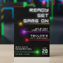 Search for neon lights invitations Colorful