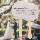 Search for wedding hand fans Marble