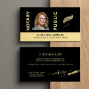 Search for notary business cards Feather
