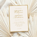 Search for ivory and gold wedding invitations Elegant