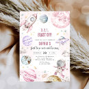 Search for solar system birthday invitations Blast off
