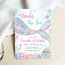 Search for little mermaid invitations Splish splash