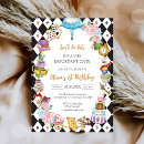 Search for alice in wonderland invitations Onederland