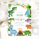 Search for t rex birthday invitations Rawr