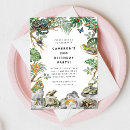 Search for reptile birthday invitations Petting zoo