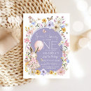 Search for some bunny is turning one 1st birthday invitations Girl first birthday