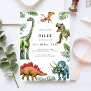 Search for t rex birthday invitations Rawr