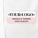 Search for pink name tags Employee