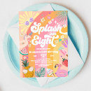 Search for 8th birthday invitations Eight is a vibe