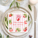 Search for strawberry napkins Mother to be