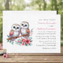 Search for owl wedding invitations Whimsical