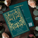 Search for teal wedding invitations Flowers