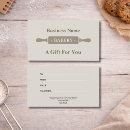 Search for bakery business gift certificates Voucher