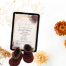 Search for burgundy baby shower invitations Orange
