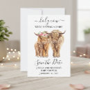 Search for cow save the dates Baby shower