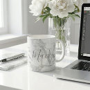 Search for monogrammed coffee mugs Girly