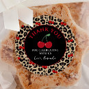 Search for leopard print birthday stickers Cheetah