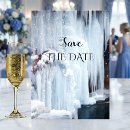 Search for frozen save the dates Winter