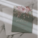 Search for blush and sage wedding invitations Boho