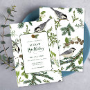 Search for bird birthday invitations Floral