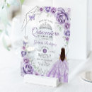 Search for purple and silver invitations Floral