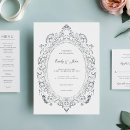 Search for baroque wedding invitations Minimalist