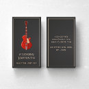 Search for music lessons business cards Elegant