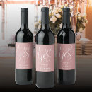 Search for engagement wine labels Modern minimalist