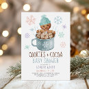 Search for gingerbread baby shower invitations Winter